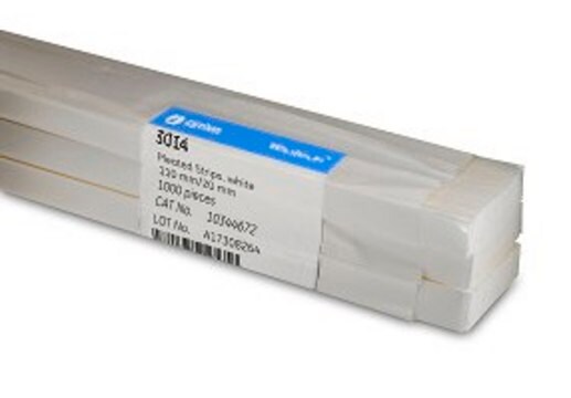 Whatman&#174; Seed testing paper 3014 Pleated Strips White, 25 double pleats, W × L 110&#160;mm × 20&#160;mm