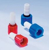Pyrex® Quickfit(R) Polypropylene screwthread Connector 13 mm Screwthread Inlet and Outlet