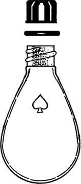 Recovery flask capacity 10 mL