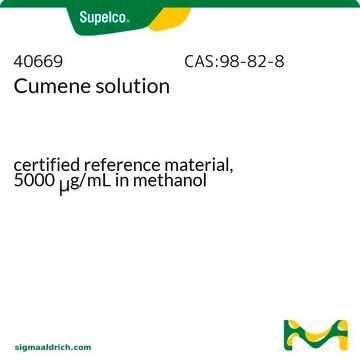 异丙基苯 溶液 certified reference material, 5000&#160;&#956;g/mL in methanol