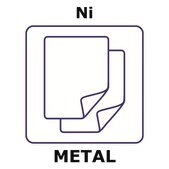 Nickel foil, 2m coil, thickness 0.015mm, 99.9%