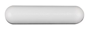 Magnetic Stir Bar PTFE, Smooth, diam. × L 35 mm × 8 mm, pkg of 10 ea, white