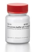 Phosphate buffer pH 7.2 at 25 °C for hematology and histology staining techniques