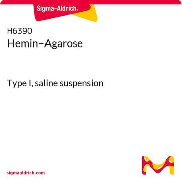 Hemin&#8722;琼脂糖 Type I, saline suspension