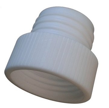 Adapter composed of PP for use with 10 and 25 L EXTRAN&#174; canister