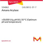 Amano 酰基转移酶 ≥30,000 U/g, pH 8.0, 50 °C (Optimum pH and temperature)