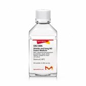 Shields 和 Sang M3 昆虫培养基 With L-glutamine and potassium bicarbonate., liquid, sterile-filtered, suitable for insect cell culture