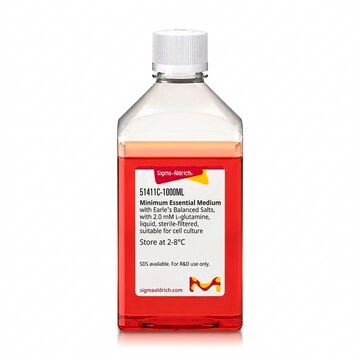 最低必需培养基 with Earle′s Balanced Salts, with 2.0 mM L-glutamine, liquid, sterile-filtered, suitable for cell culture