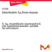 Interleukin-1α from mouse IL-1α, recombinant, expressed in E. coli, lyophilized powder, suitable for cell culture