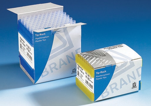 BRAND&#174; filter tips, rack-packed, non-sterile volume range 2-20&#160;&#956;L