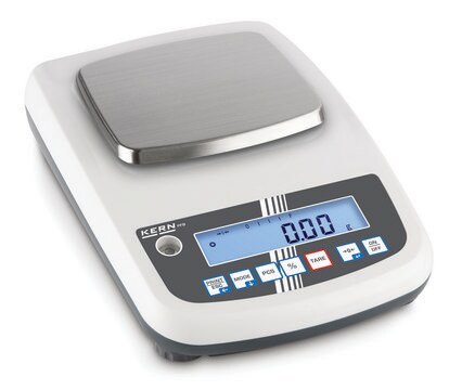 Kern PFB series precision balances Kern PFB 6000-1, weighing capacity 6000&#160;g, accuracy: 0.1&#160;g, precision: ±0.3&#160;g