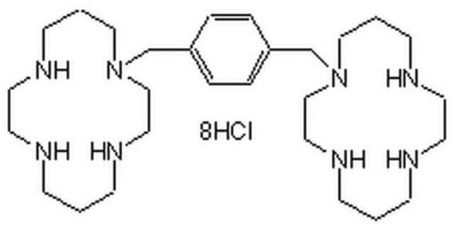 CXCR4拮抗剂I，AMD3100 The CXCR4 Antagonist I, AMD3100, also referenced under CAS 155148-31-5, controls the biological activity of CXCR4. This small molecule/inhibitor is primarily used for Cell Signaling applications.