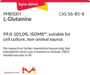 L-Glutamine 99-101%, ISOM8™, suitable for cell culture, from non-animal source