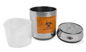 SP Bel-Art&#174; Benchtop Disposal Can with motion sensor lid