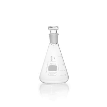 Duran® Erlenmeyer flask with stopper capacity 500 mL