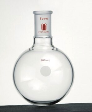 Synthware&#8482; single neck round bottom flask capacity 5&#160;mL, joint: ST/NS 14/10