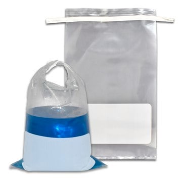 MTC&#8482; Bio Flip &#8242;n Fold Sterile Sampling Bag polyethylene, capacity 55&#160;oz, L × W 300&#160;mm × 180&#160;mm, label, with marking area, pack of 250&#160;ea