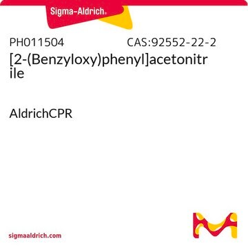 [2-(Benzyloxy)phenyl]acetonitrile AldrichCPR