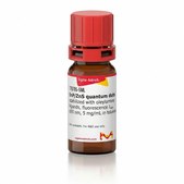 InP/ZnS quantum dots stabilized with oleylamine ligands, fluorescence λem 650 nm, 5 mg/mL in toluene