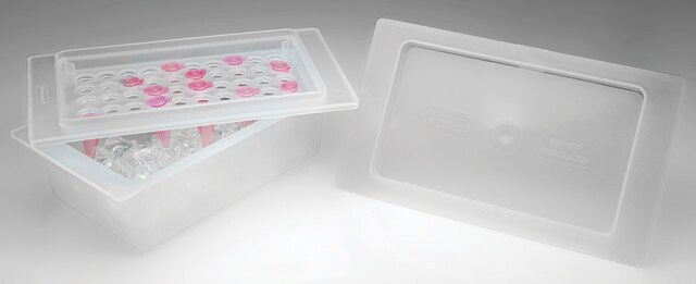 Scienceware&#174; autoclavable microsample tube rack Holds 50 x 12&nbsp;mm tubes