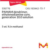 PAMAM dendrimer, ethylenediamine core, generation 10.0 solution 5 wt. % in methanol