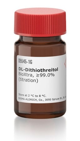 DL-二硫苏糖醇 BioXtra, &#8805;99.0% (titration)