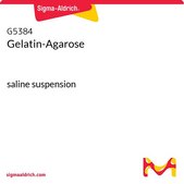 Gelatin-Agarose saline suspension