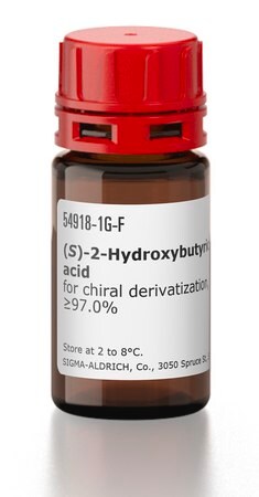 S)-2-Hydroxybutyric acid for chiral derivatization, = 97.0 3347-90-8