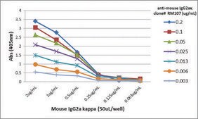Anti-Mouse IgG2a kappa-Biotin antibody, Rabbit monoclonal recombinant, expressed in HEK 293 cells, clone RM107, purified immunoglobulin