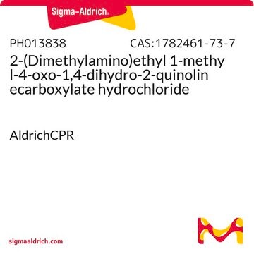 2-(Dimethylamino)ethyl 1-methyl-4-oxo-1,4-dihydro-2-quinolinecarboxylate hydrochloride AldrichCPR