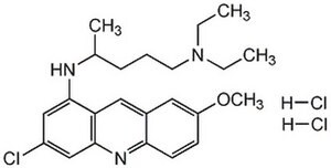 Quinacrine dihydrochloride A non-specific phospholipase A2 (PLA2) inhibitor.