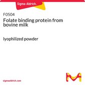 Folate binding protein from bovine milk lyophilized powder