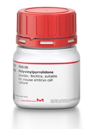 聚乙烯吡咯烷酮 powder, BioXtra, suitable for mouse embryo cell culture