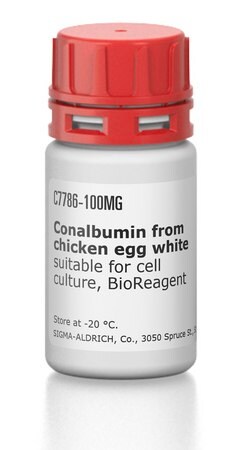伴清蛋白 来源于鸡蛋白 BioReagent, suitable for cell culture