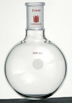 Synthware&#8482; single-neck round-bottom flask 250 mL, joint: ST/NS 24/40