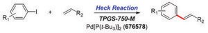 Boxed reaction: Heck Reaction in Lipshutz Surfactant