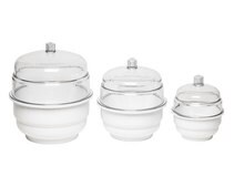 SP Bel-Art® "Space Saver" Polycarbonate Vacuum Desiccator volume 0.31 ft3