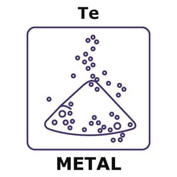 碲 powder, max. particle size 75 micron, weight 50&#160;g, purity 99.5%