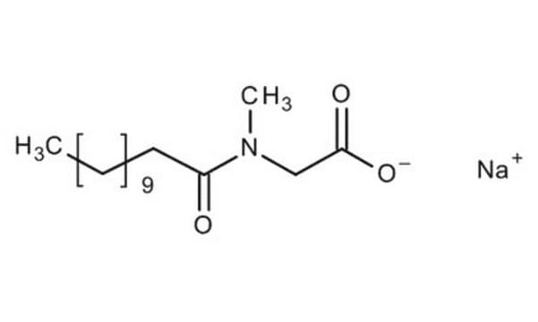 N-Lauryl sarcosine sodium salt (stabilised) for synthesis