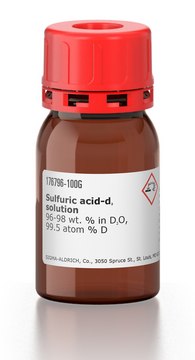 専用出品 硫酸-d2 溶液96-98 wt. % in D2O, 99.5 atom % D | Sigma-Aldrich