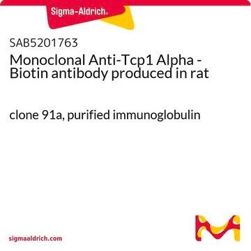 Monoclonal Anti-Tcp1 Alpha - Biotin antibody produced in rat clone 91a, purified immunoglobulin