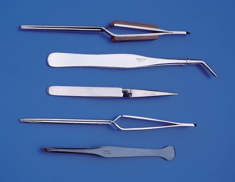 通用镊子工具盒 5 tweezers in a vinyl pouch, pkg of 1 set