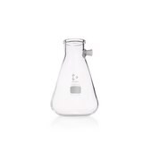 Duran&#174; Filtering Flasks And Bottles With Side-Arm Socket conical bottom (ERLENMEYER SHAPE)