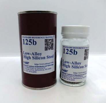 Low alloy steel NIST&#174; SRM&#174; 125b, high silicon