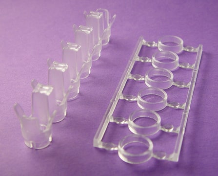 CellCrown&#8482; inserts 48 well plate inserts, 6-well strips, sterile