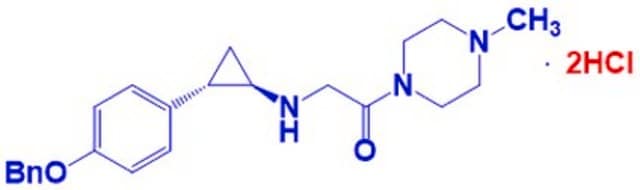 LSD1 Inhibitor IV, RN-1, 2HCl LSD1 Inhibitor IV, RN-1, HCl, is a cell-permeable potent, irreversible inhibitor of lysine specific demethylase 1 (LSD1; IC&#8325;&#8320; = 70 nM in a HRP-coupled assay using H3K4Me2 peptide substrate).