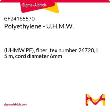 Polyethylene - U.H.M.W. (UHMW PE), fiber, tex number 26720, L 5&#160;m, cord diameter 6mm