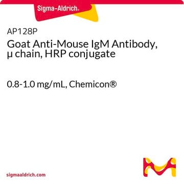 山羊抗小鼠IgM抗体，&#181;链，HRP结合物 0.8-1.0&#160;mg/mL, Chemicon&#174;