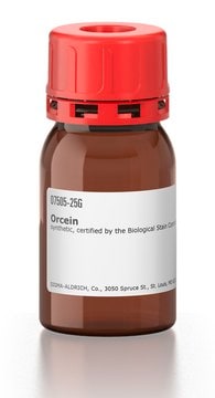 Orcein synthetic, certified by the Biological Stain Commission