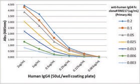 Anti-Human IgG4 Fc-Biotin antibody, Rabbit monoclonal recombinant, expressed in HEK 293 cells, clone RM217, purified immunoglobulin
